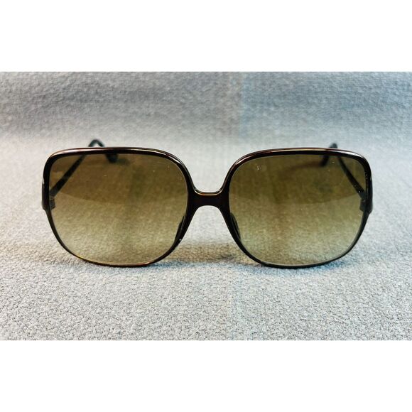 Vintage Bill Blass BB-205 Italy Oversized Sunglasses Copper Wire Frame READ - Picture 1 of 9